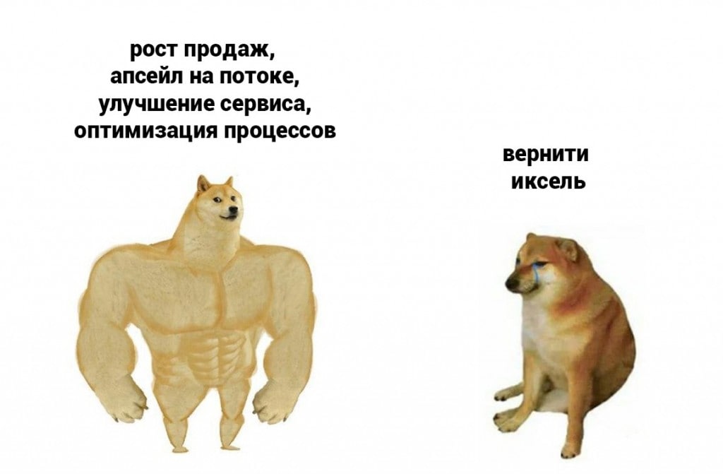 Сколько вы платите за свою CRM? Часто приходит мысль, что это выброшенные деньги?

Вы можете на каждом митинге проедать плешь тимлидам, чтобы они «всё-всё вели в CRM»