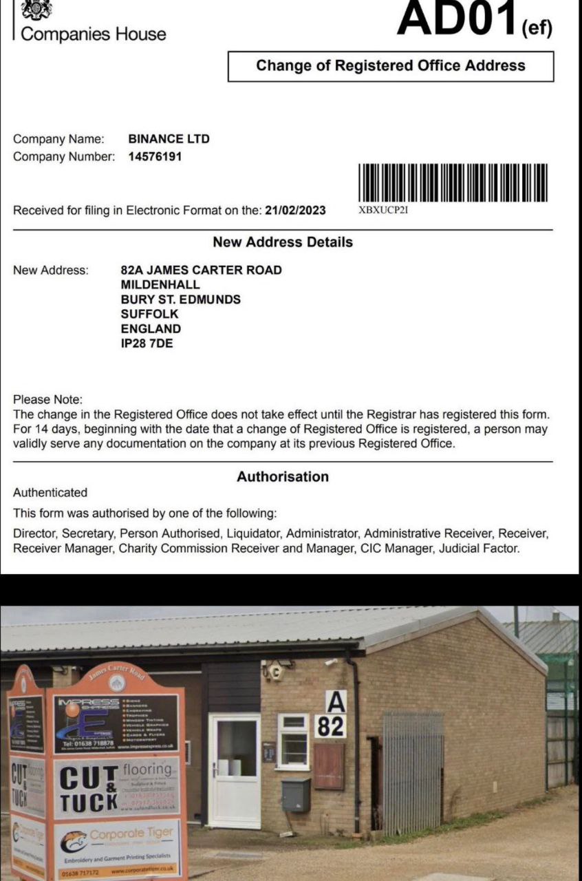 Binance уходит с рынка Великобритании