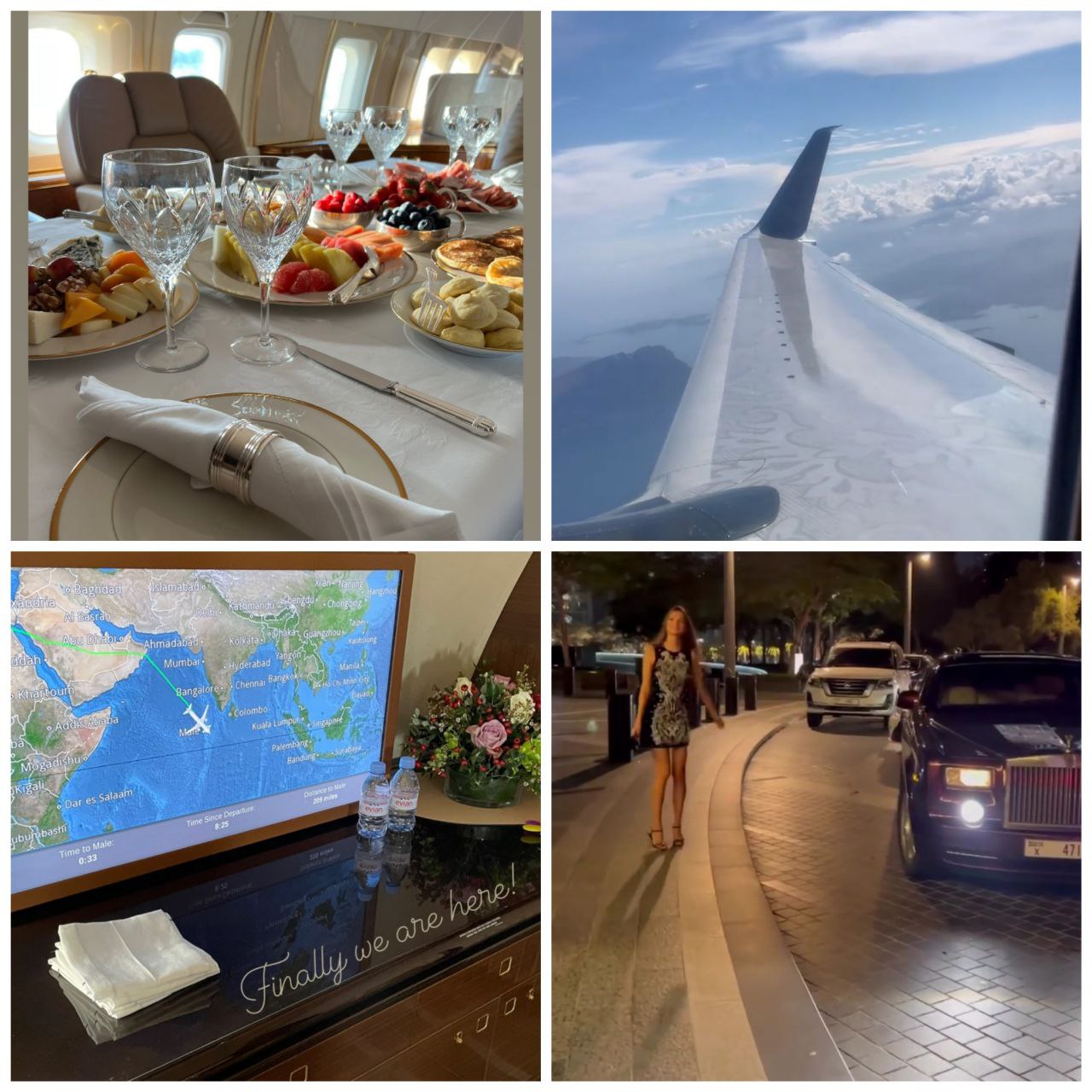 Фотографии с отдыха подруги банкстера Рустама Тарико