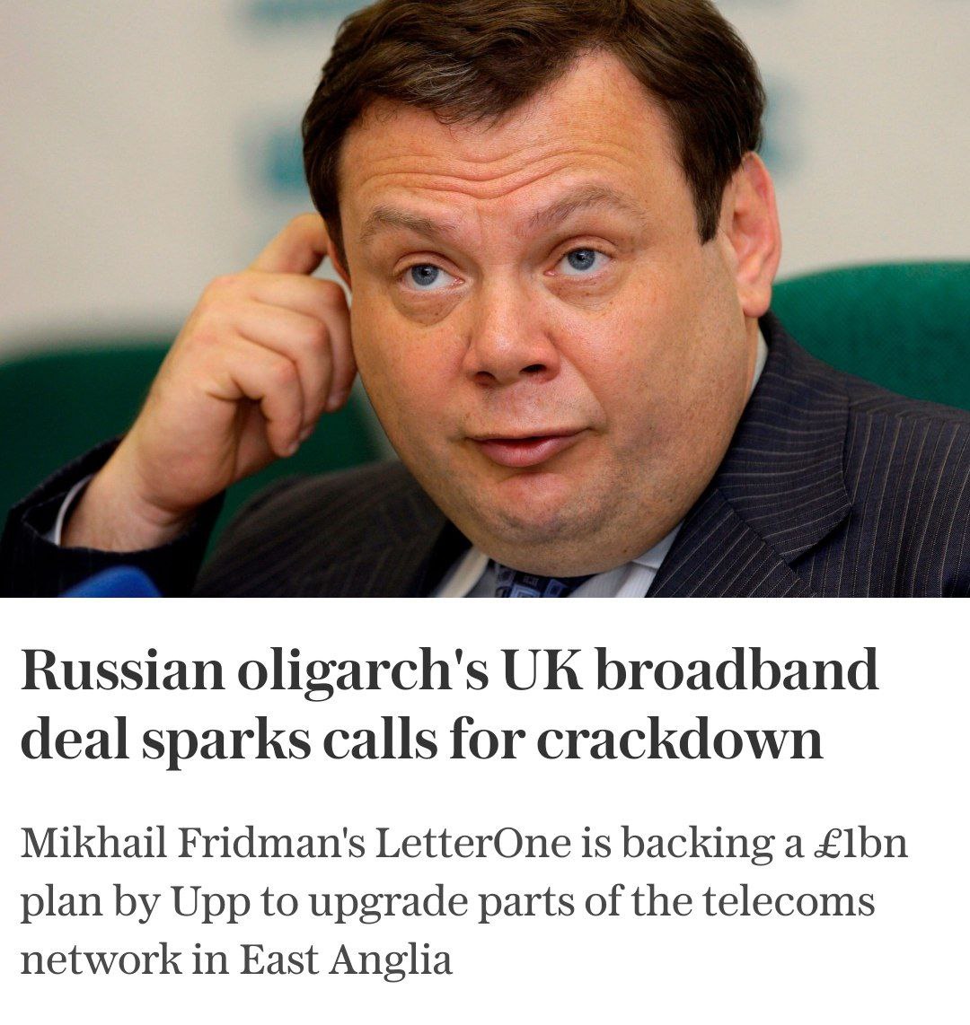 Российский олигарх из Альфа-групп Михаил Фридман хочет поучаствовать в обновлении телекоммуникационной инфраструктуры, но объявления об этом на ПМЭФ не будет