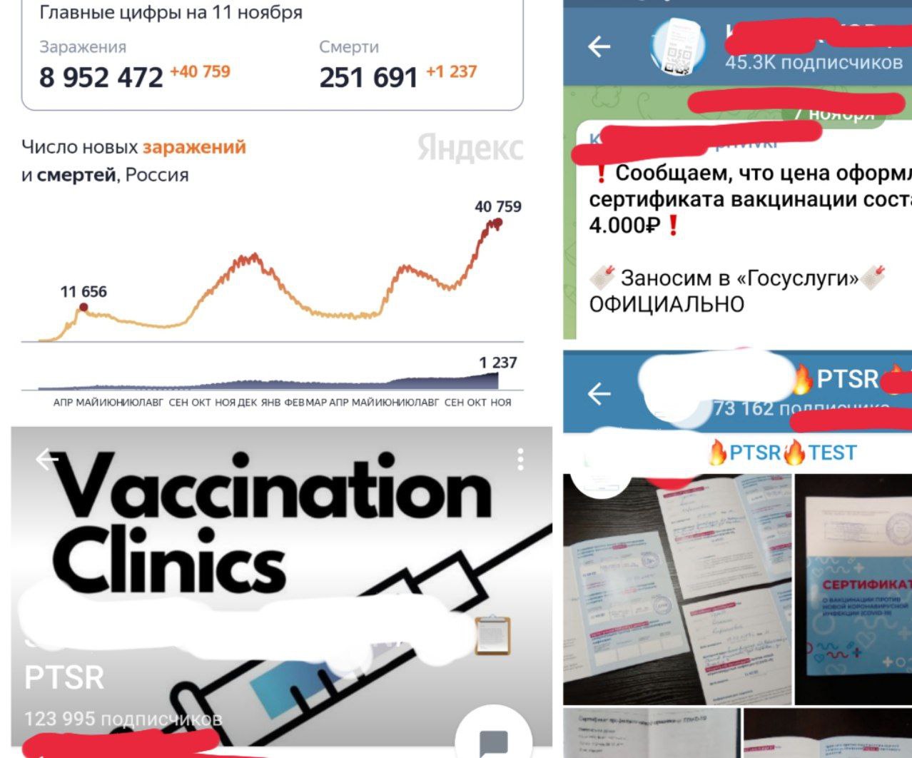 В России рост заболевших вернулся к рекордным значениям