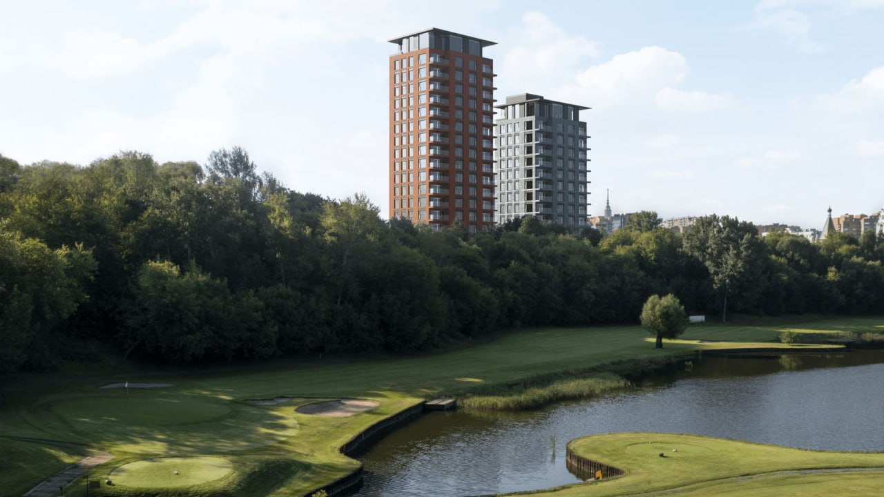 Новый ЖК deluxe-класса на Мосфильмовской напротив Московского гольф-клуба сдаётся в конце 2023 года