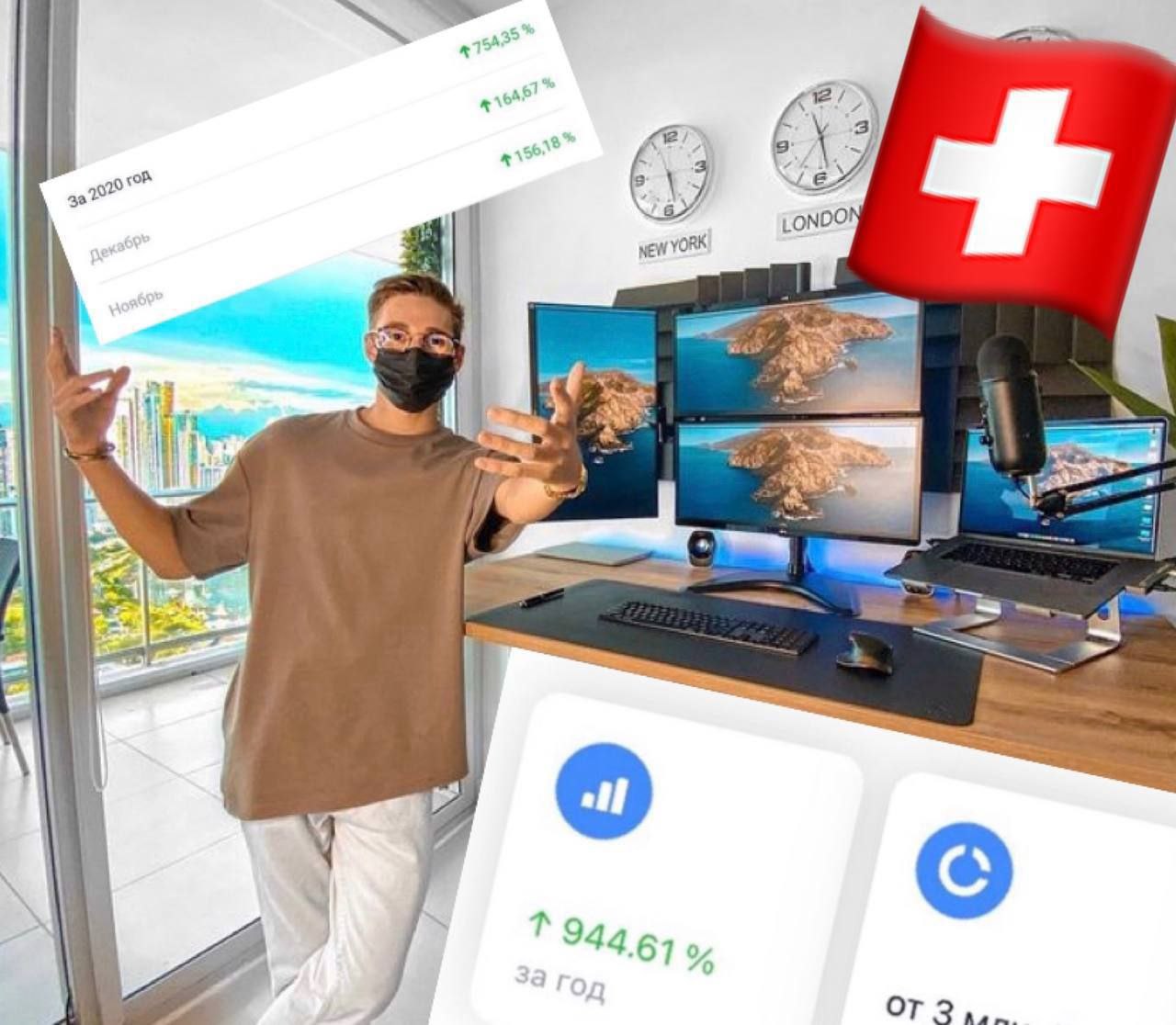 А вот вам трейдер из Швейцарии