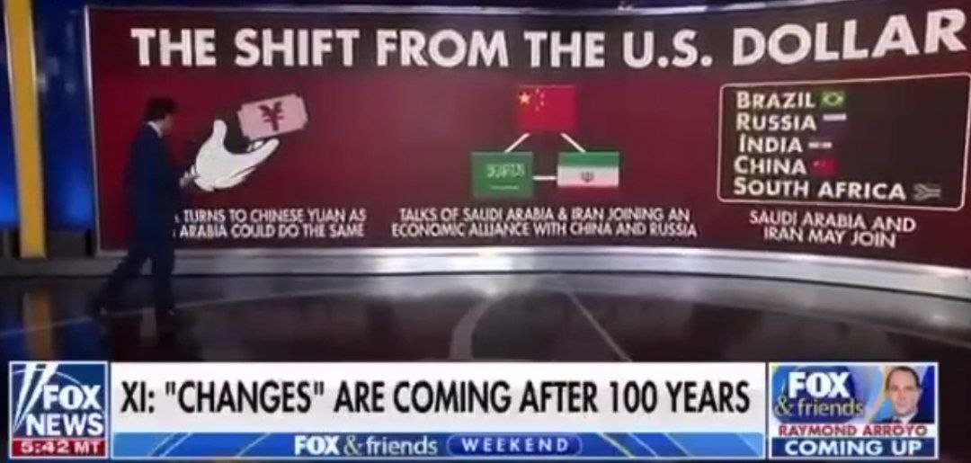 В США начались волнения из-за того, что другие страны сокращают торговлю в долларах