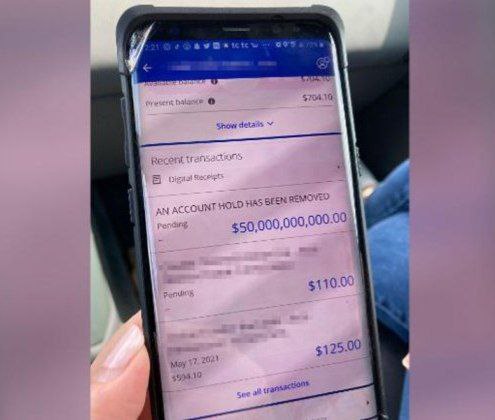 Американец из Луизианы Даррен Джеймс, получил на счёт $50 млрд от банка Chase и подумал, что у него появился "богатый дядя"