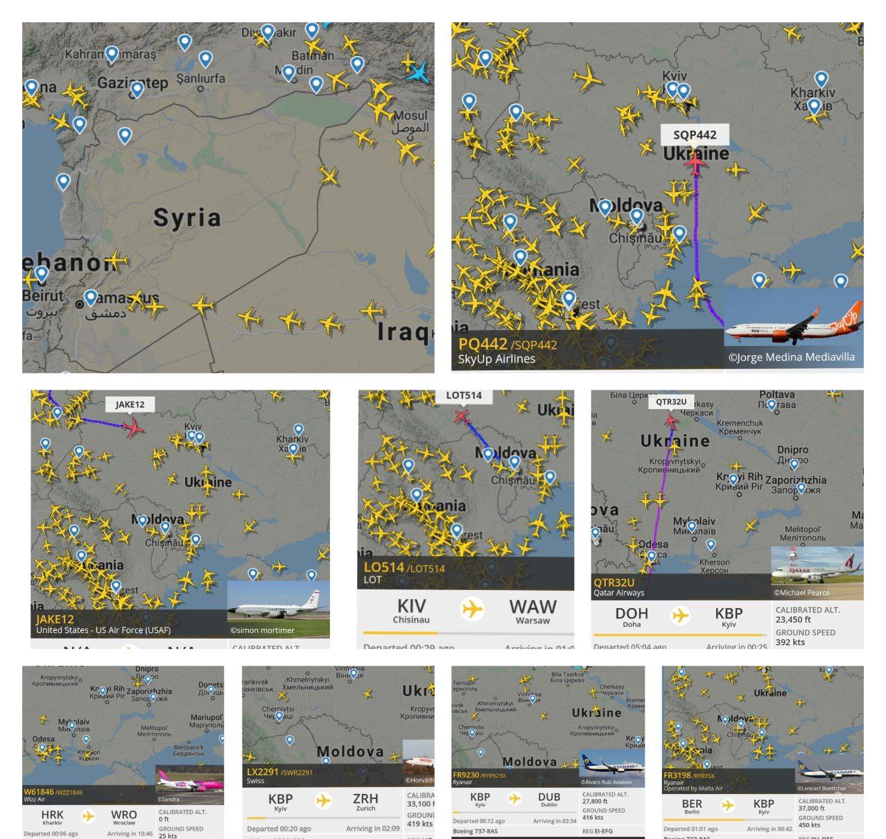 То что авиакомпании совсем перестали летать через Украину это неправда