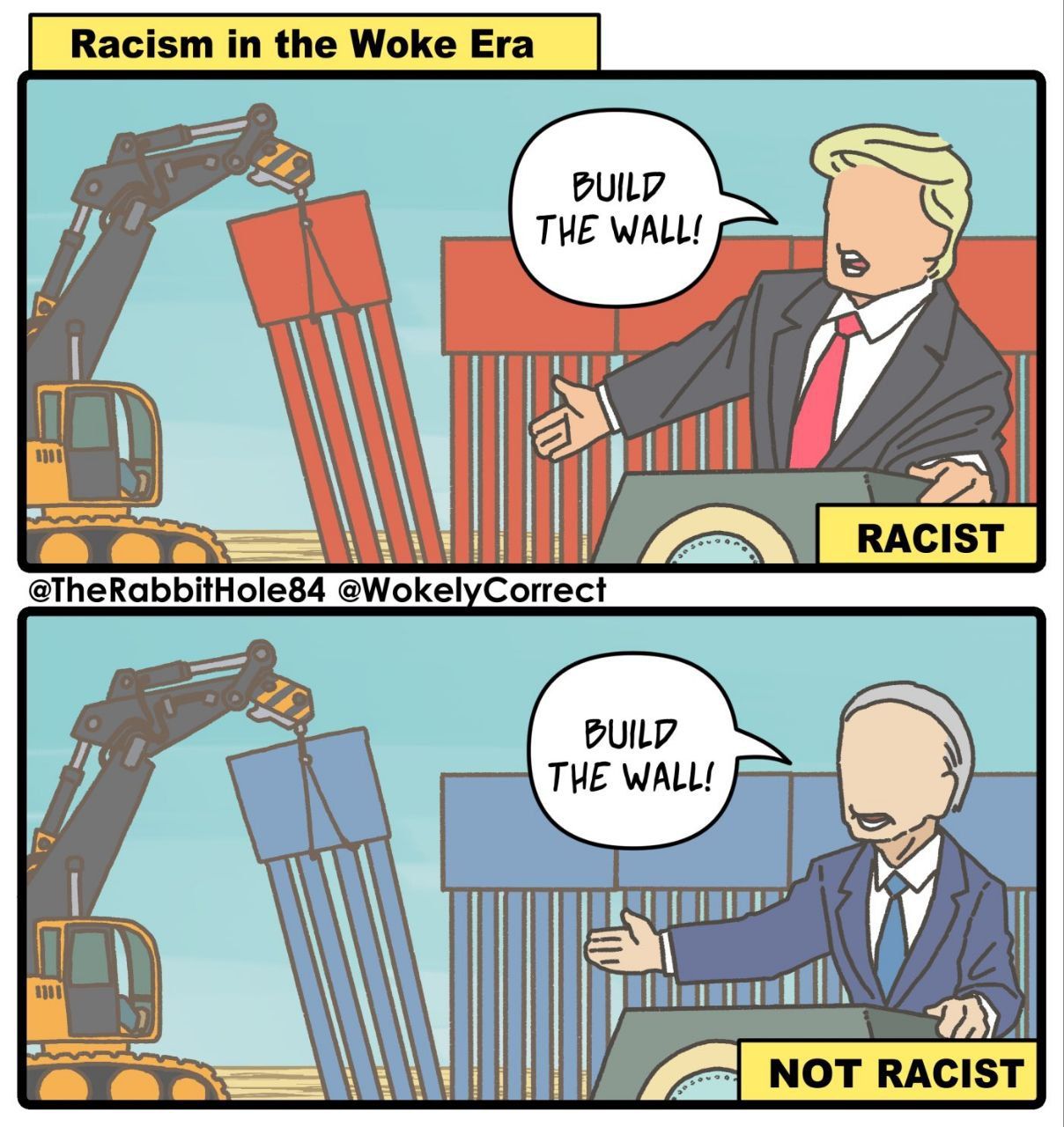 Президент США Байден избавился от строительных материалов на 300 миллионов долларов, которые планировали использовать для строительства стены на границе с Мексикой