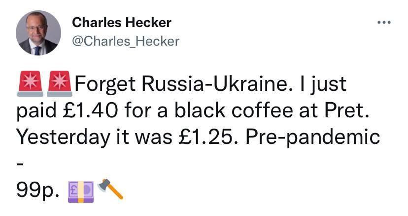 Потребительские цены в Великобритании в январе выросли на 5,5% в годовом выражении – это рекорд с 1992 года