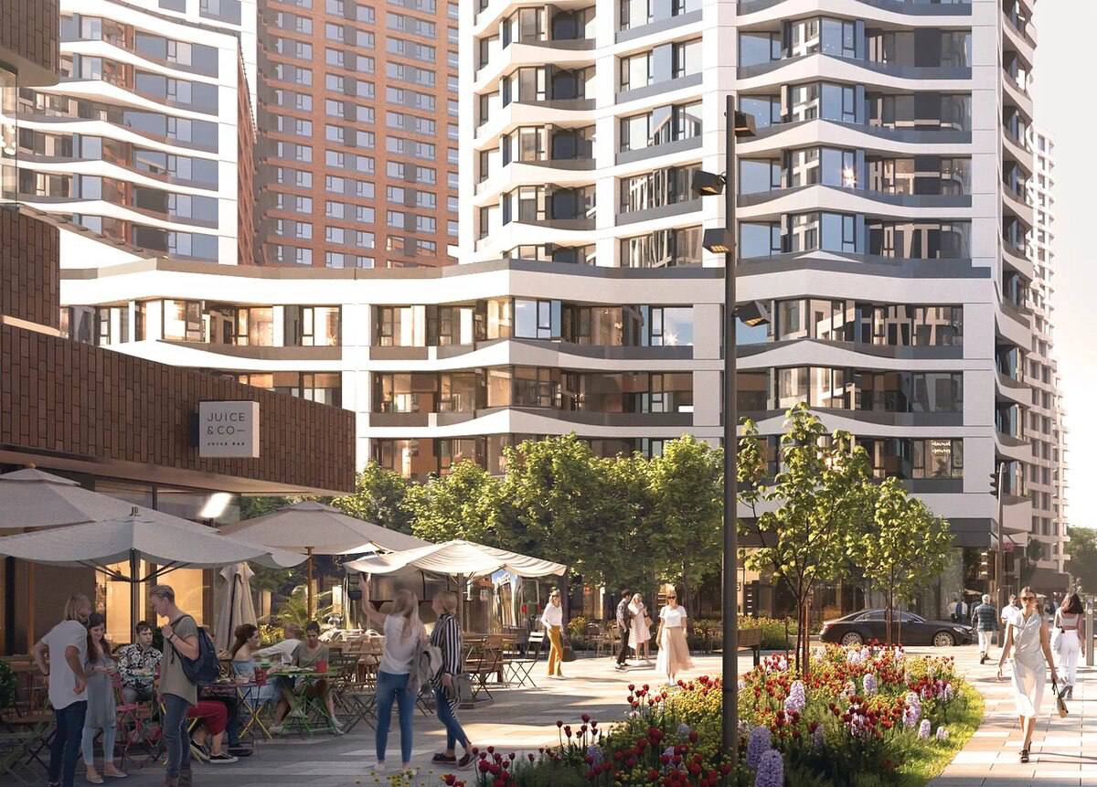 В Донстрой подсчитали доходность стрит-ритейла в жилом комплексе "Символ" в Лефортово
