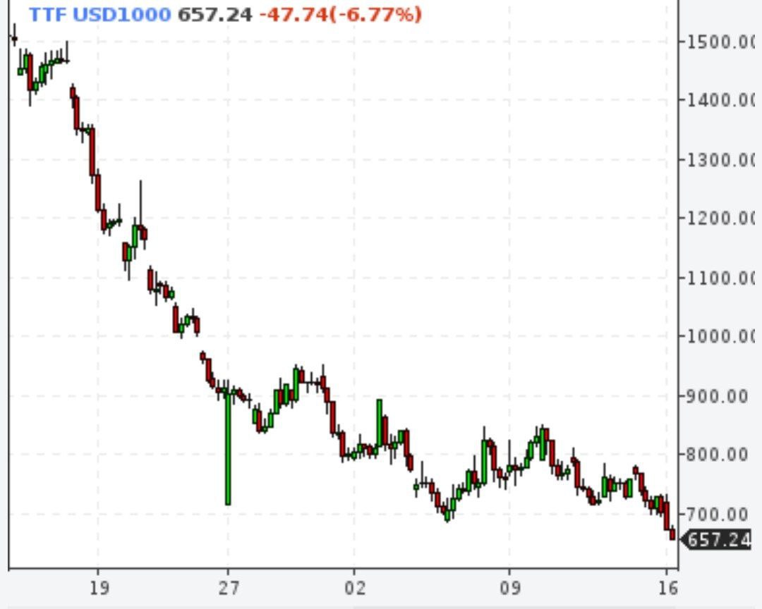 Газ стоит 650 долларов