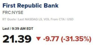 В американских банках снова стоп-торги