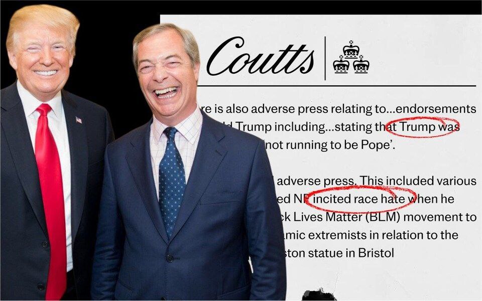 Выяснились причины по которым английские банки Coutts и Natwest выгоняют клиентов